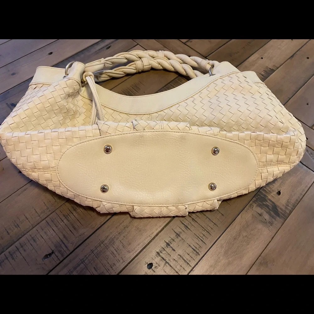 🤩 NWOT Loeffler Randall For Target Bag 🤩 Woven Bottega Veneta Lookalike! - Picture 5 of 8